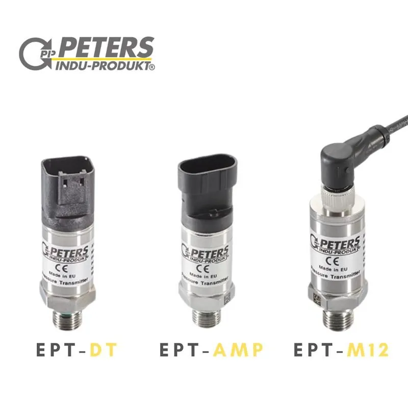 Drucktransmitter EPT mit Deutsch-DT-, AMP- und M12-Anschluss