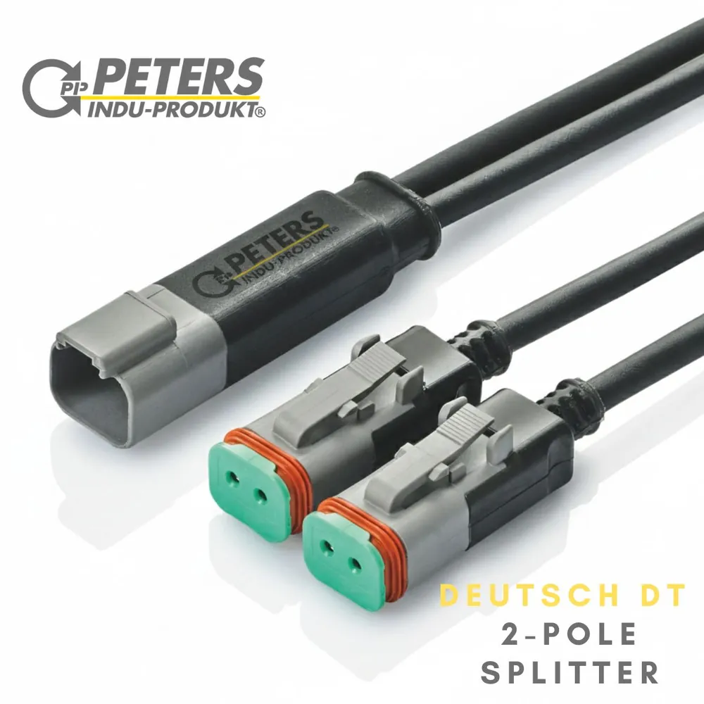 Deutsch-DT-Y-Verteiler 2-polig von Peters Indu-Produkt