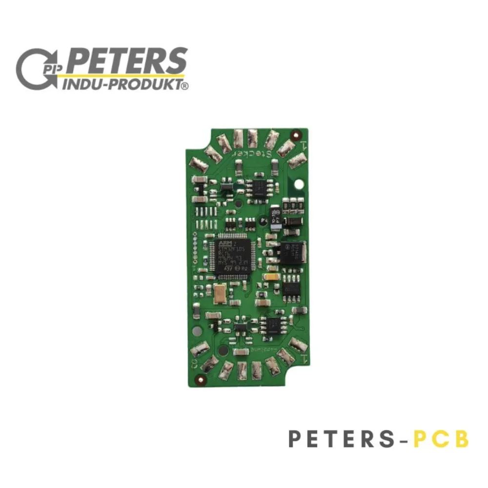 Bestückte Leiterplatte (PCB) aus eigener SMD-Fertigung